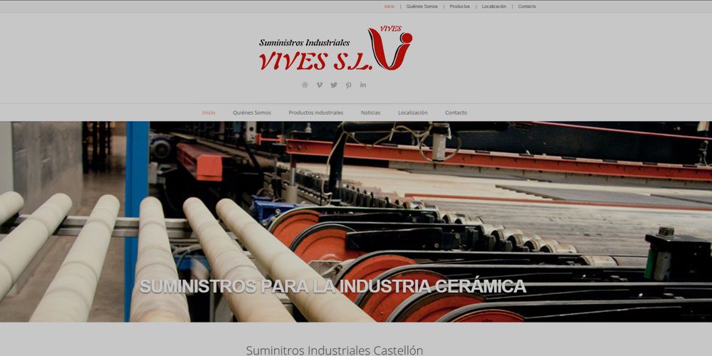 Nueva web Vives